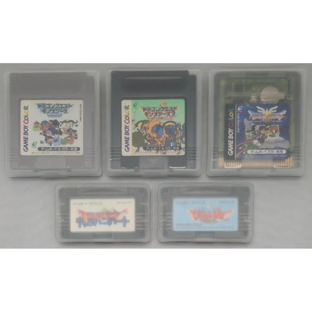 Dragon Quest Monsters 1 2 3 Caravan Heart Slime Bundle - GB GBC GBA - Japan Lot